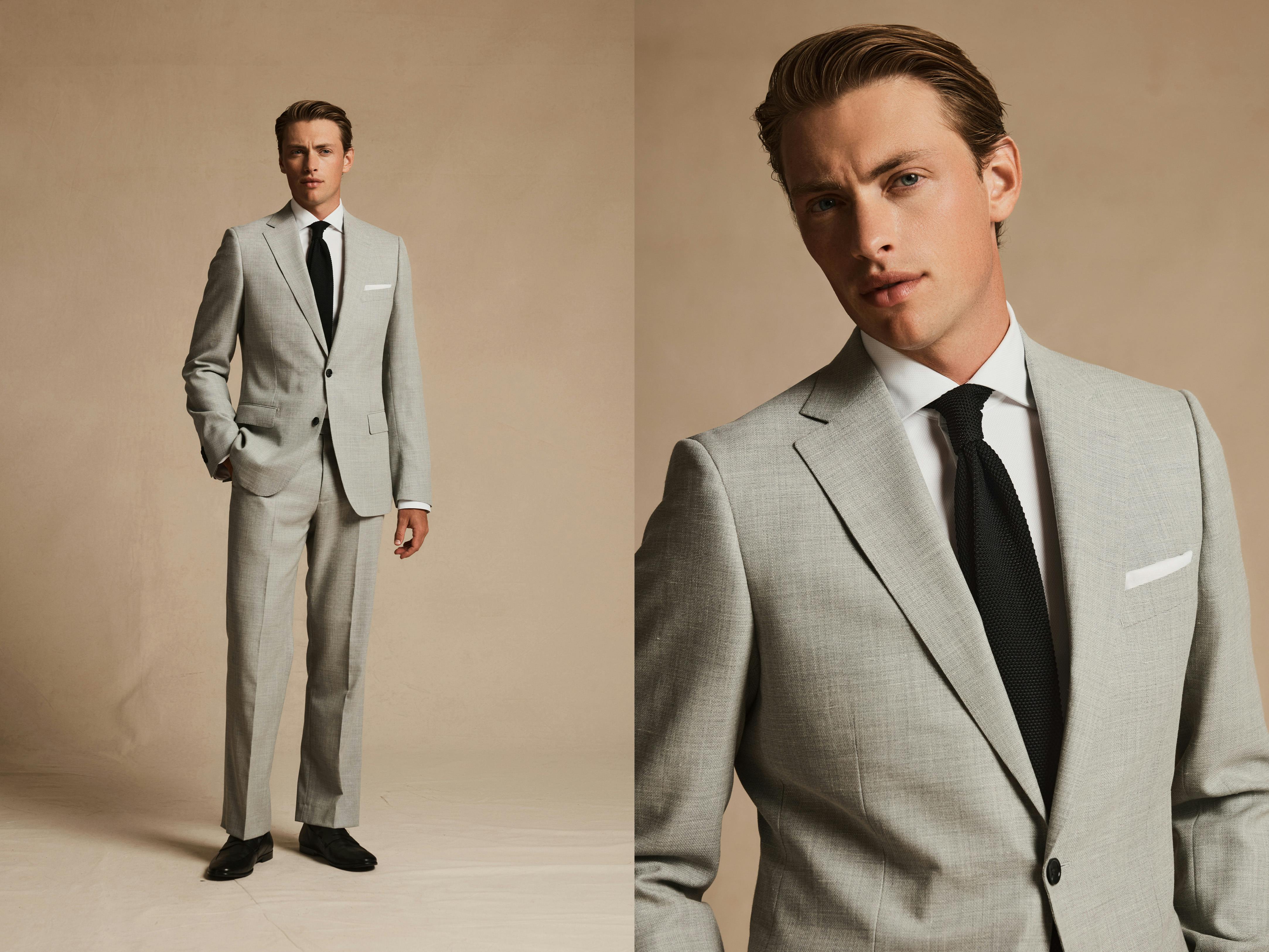 Pinstripe Suit